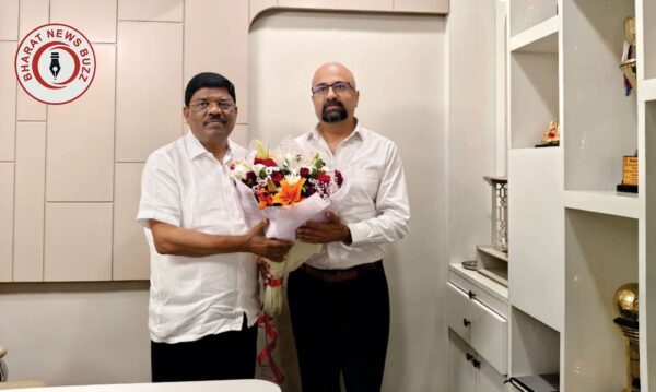 भारत न्यूज़ बज़ के संपादक कृति शर्मा ने गोवा विधानसभा अध्यक्ष डॉ. गणेश गांवकर को दी बधाई