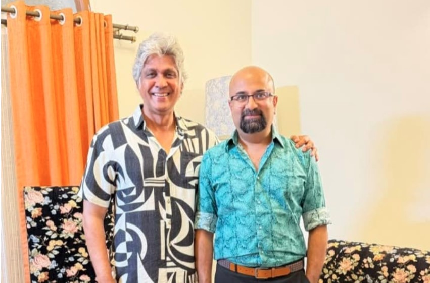 भारत न्यूज़ बज्ज़ के संपादक कृति शर्मा से भारतीय सिनेमा के मशहूर अभिनेता श्री संपत राज की शिष्टाचार भेंट